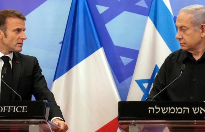 Benyamin Netanyahu expressed his anger to Emmanuel Macron