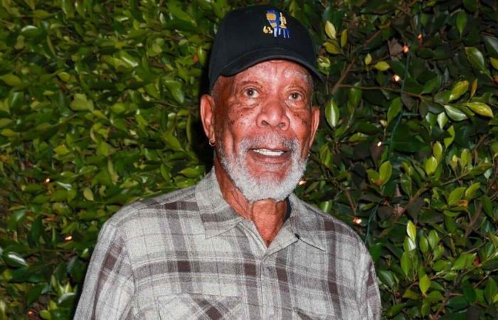 Morgan Freeman Steps Out for Dinner in Rare Appearance in L.A.: Photo