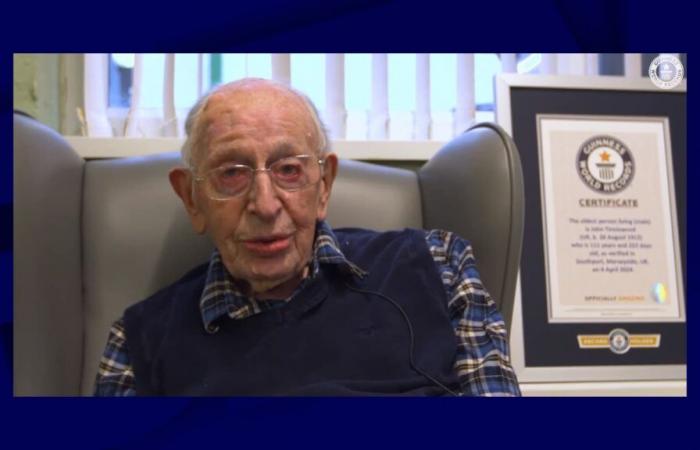 The ‘oldest man in the world’ dies in England at the age of 112