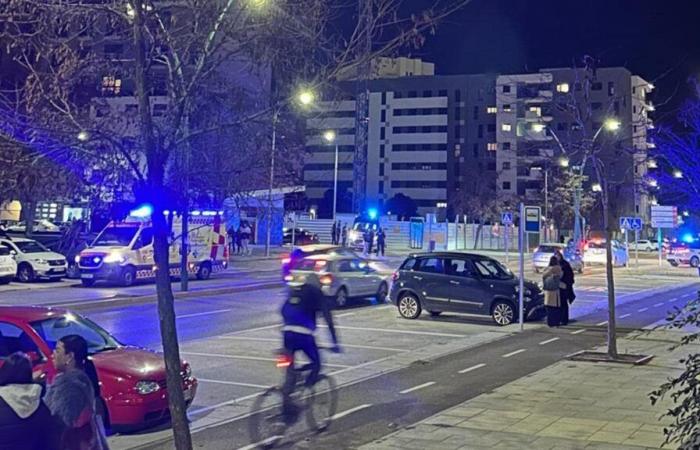 A man injured after being hit by a car at the University of León