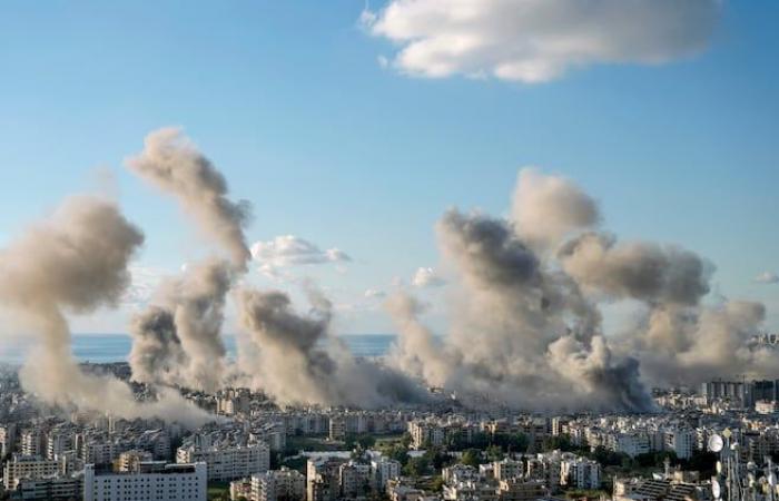 Beirut and its southern suburbs under bombs