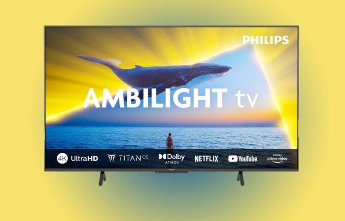 This Philips Ambilight 4K TV is at a ridiculous price for Black Friday (-45%)