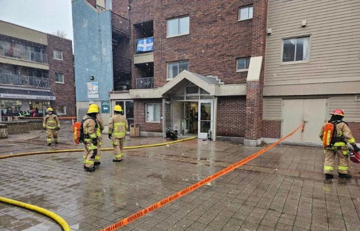 Quebec – Fire in the Village de l’Anse