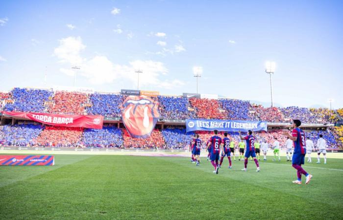 Barça suspends access to one of the stands of its stadium – C1 – J5 – Barcelona-Brest