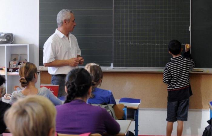 Teachers on strike this Tuesday to denounce the projects of the new French-speaking government