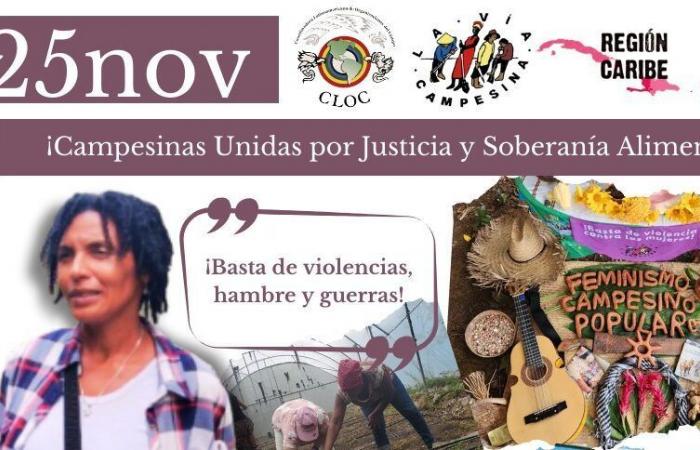 Cloc – Via Campesina Caraibes: “It is urgent to continue collective and coordinated struggles to denounce and put an end to violence against women” #25Nov24