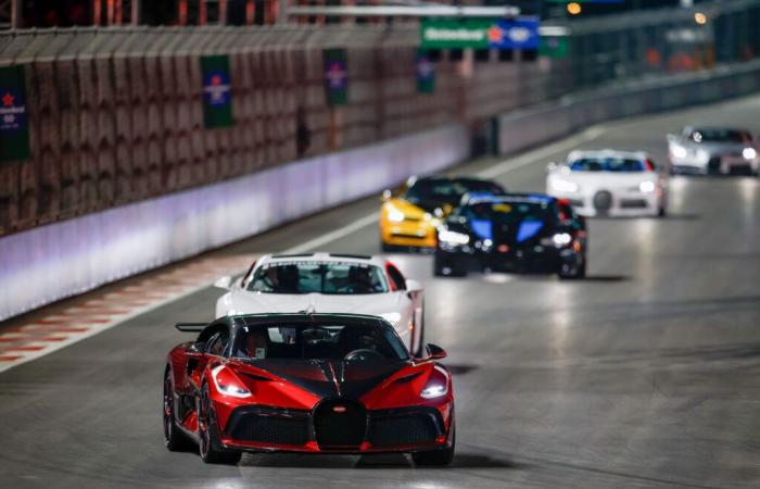 Bugatti was entitled to its Grand Prix on the Las Vegas F1 Circuit!