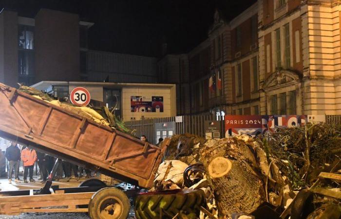 Anger of farmers: record mobilization in Tarn-et-Garonne where more than 200 tractors carried out “the dumpster festival” in Montauban