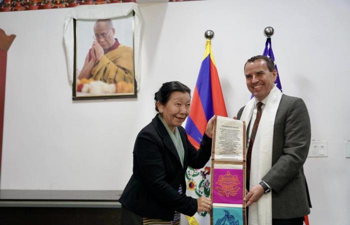 USAID’s Mission Director Steve Olive led Delegation Visits Tibetan Parliament-in-Exile