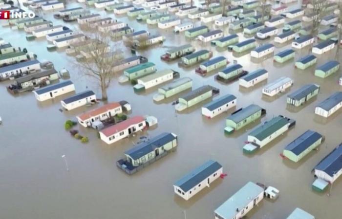 Storm Bert in Great Britain: images of devastating floods