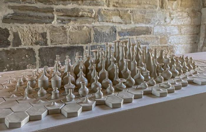 Below the invisible: Cécile Beau and Grégoire Scalabre exhibit at Maubuisson Abbey