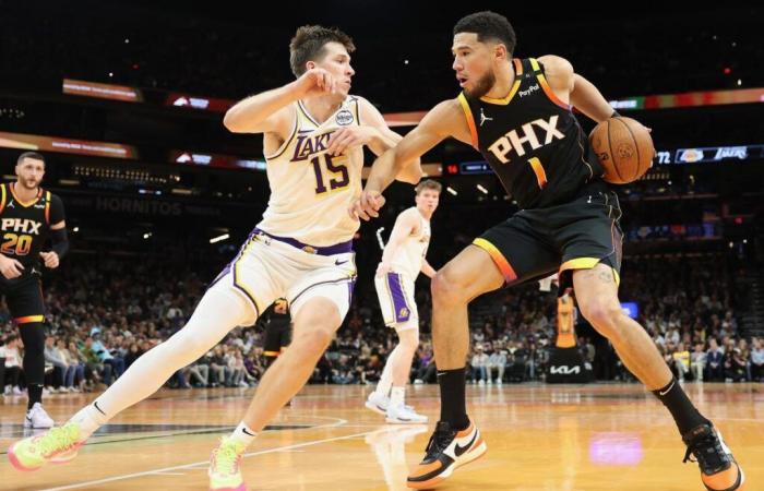 Where the Lakers stand in Emirates NBA Cup standings after Tuesday’s loss to the Suns