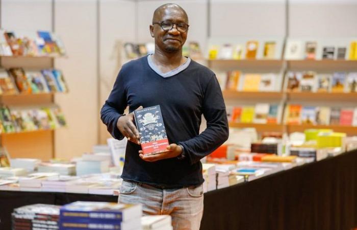 Congolese Wilfried N’Sondé at the Guyana International Book Festival