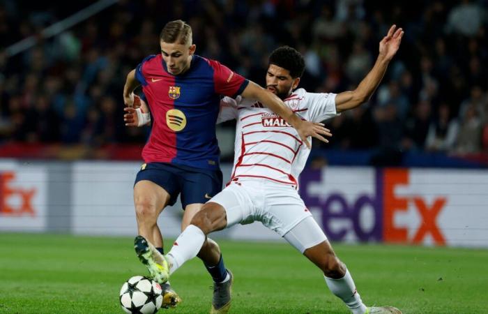 Brest beaten by Barça in first Champions League loss