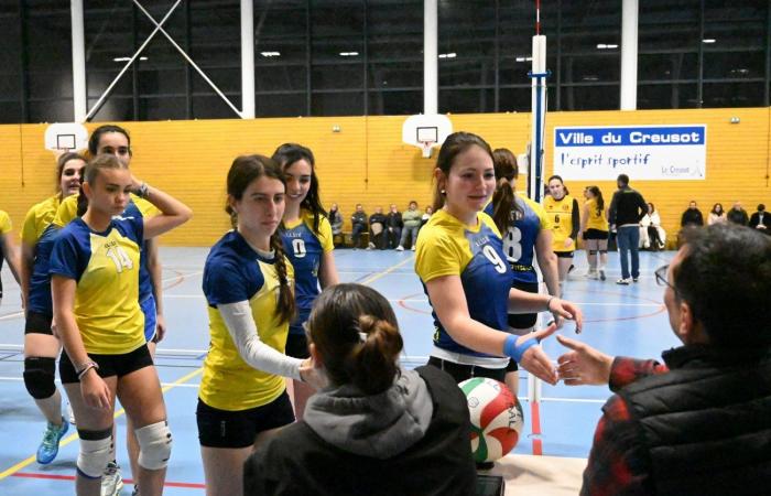 VOLLEYBALL: Only the men of Le Creusot won… The women lost everything…