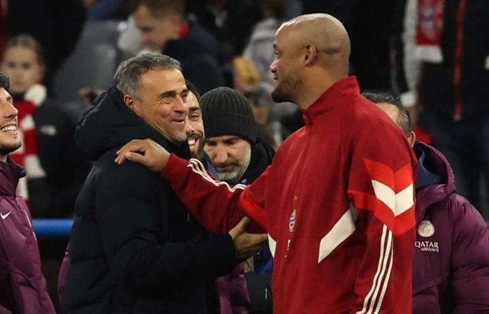 Kompany sends PSG coach Luis Enrique to school