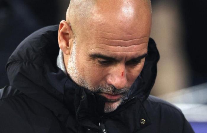 Pep Guardiola's disillusioned reaction