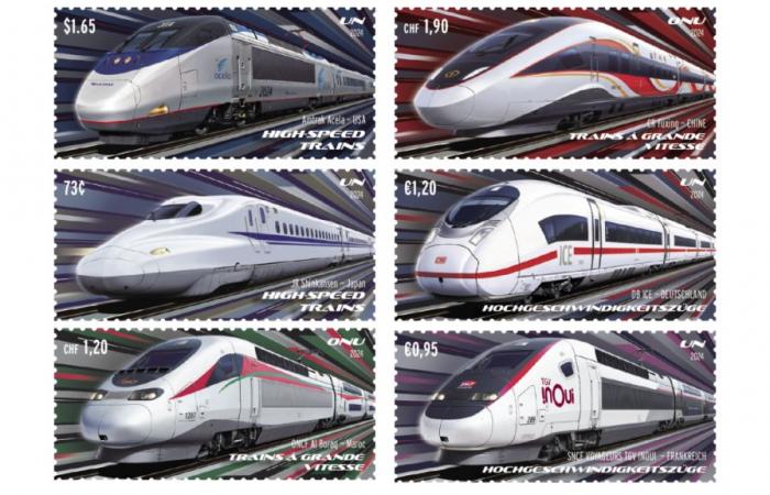 Stamps for World Sustainable Transport Day