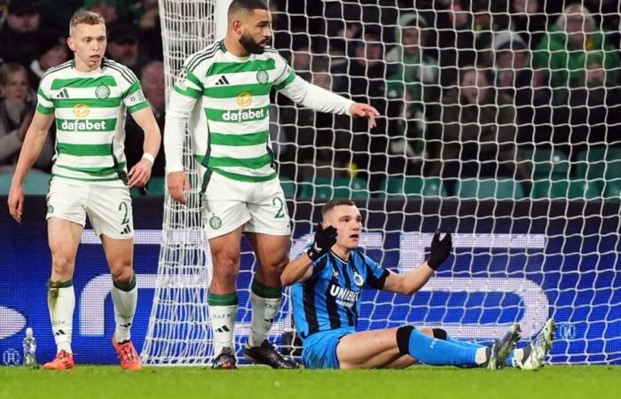 Celtic Glasgow-Bruges LIVE: Bruges logically lead at the break (0-1)