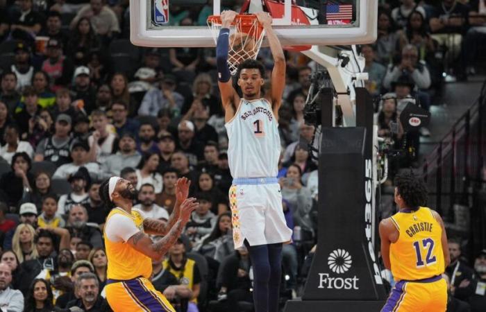 Final Score: Spurs fight valiantly, but fall to the Lakers 119-101