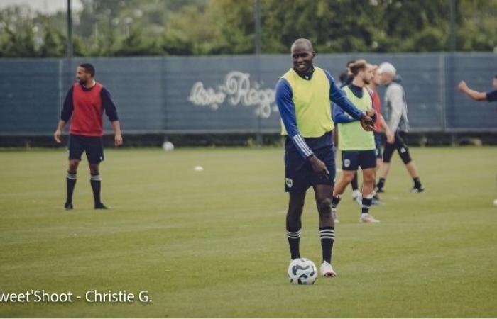 Girondins. Cédric Yambéré cuts training short, a player on trial