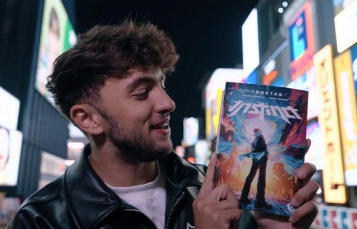 YouTube star Inoxtag's manga is sold out in bookstores