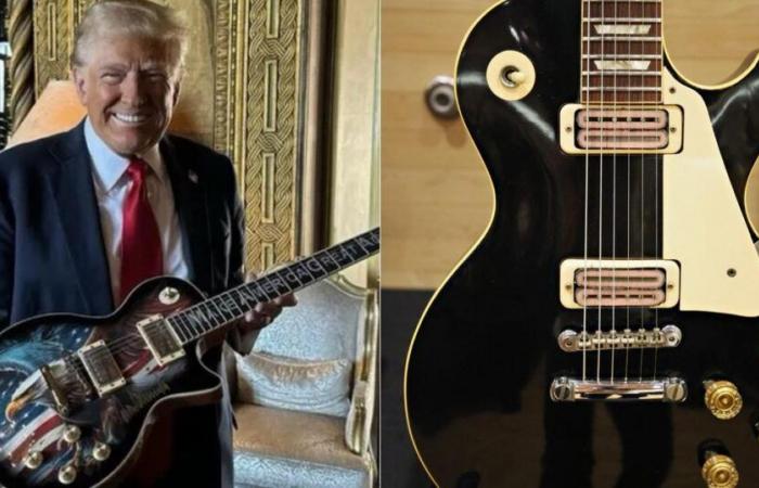 Trump Guitars brand accused by Gibson of copying its legendary Les Paul model