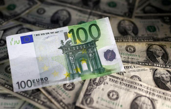 The jump in the euro and the rise in the yen slow down the dollar