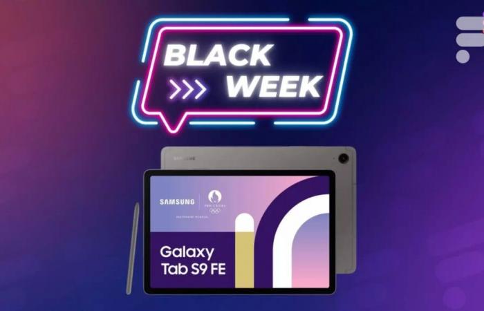 Fnac and Darty slash the price of the Samsung Galaxy Tab S9 FE during Black Friday Week