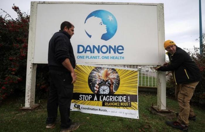 a Danone site blocked in Gers; other actions reported in Aude and Haute-Garonne