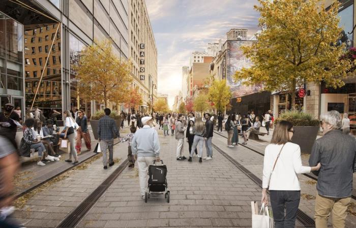 Rue Sainte-Catherine | Montreal moves forward with pedestrianization