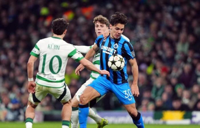 Champions League: Club Brugge brings back a point from its trip to Celtic (videos)