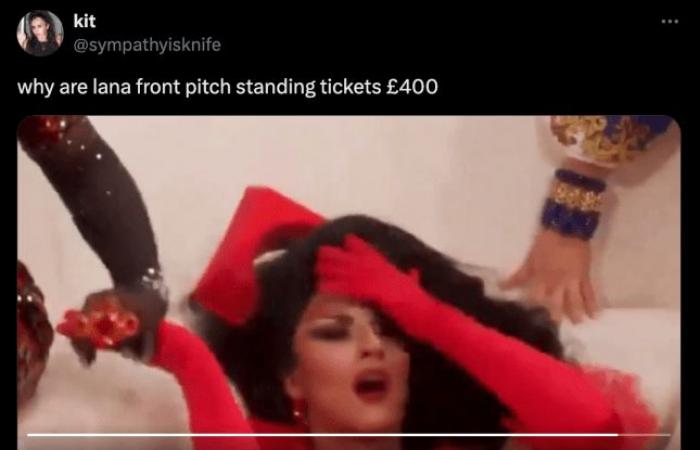 Lana Del Rey fans outraged after spotting standing tour tickets for over £400