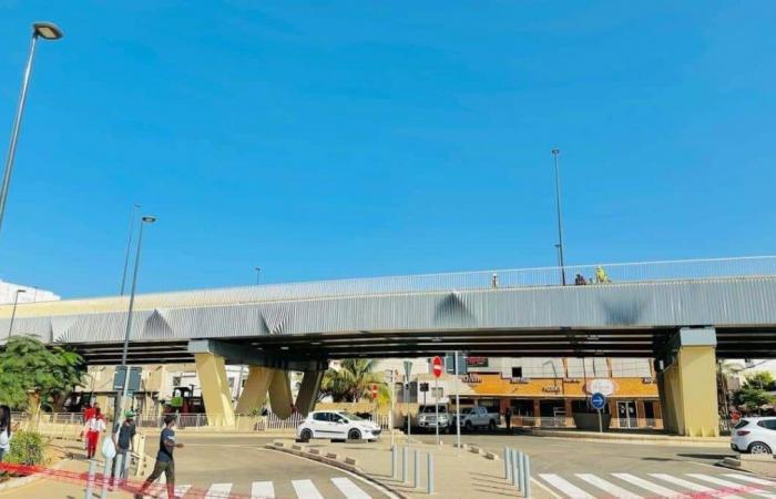 The Front de Terre flyover is now functional