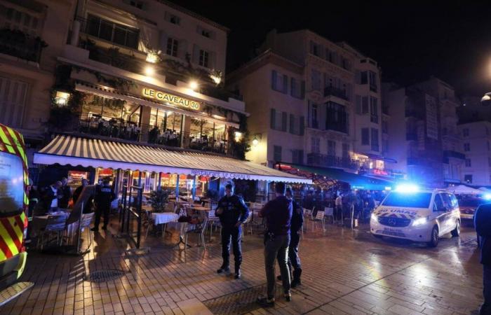 A heating lamp overturns, five customers of a restaurant burned in Cannes, three of them seriously