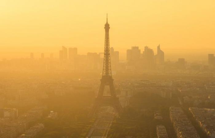 How do you know if the air quality is good in Ile-de-France?