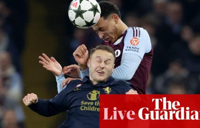 Aston Villa v Juventus: Champions League – live | Champions League