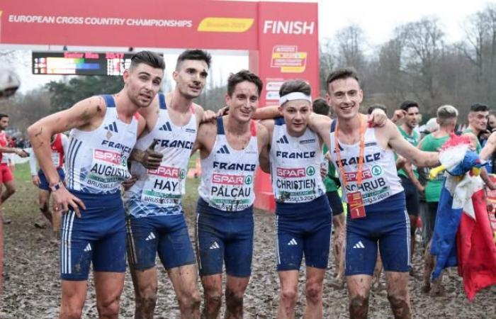 The French team ambitious for the European cross country