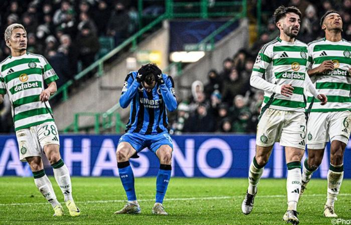 Strong Club Brugge is left with a big ‘What if’ feeling in Scotland after a draw against Celtic