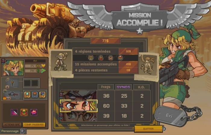 Test of Metal Slug Tactics on PS5 by jeuxvideo.com