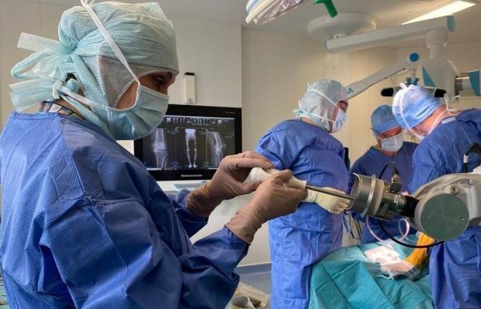 Hospitals in the Thau basin are equipped with a robot for orthopedic surgery, “an additional leap forward”