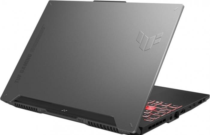 Promo €974 Asus TUF Gaming A15 TUF507NUR-DRLP064W, multimedia gaming laptop PC under Ryzen 7 7435HS and RTX 4050 with 1 TB SSD and 15″ 144Hz screen