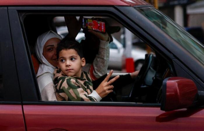 as soon as the ceasefire came into force in Lebanon, many residents returned to the south of the country