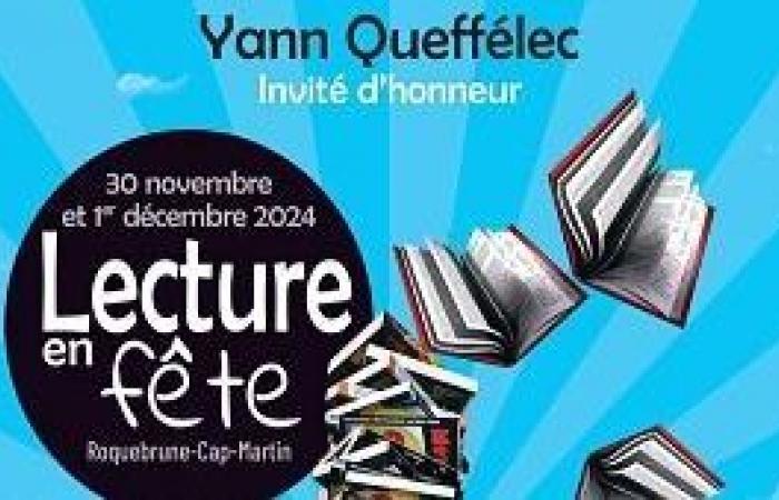 Yann Queffélec and more than 80 authors gathered for Lecture en fête in Roquebrune-Cap-Martin