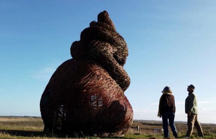 A sculpture that strangely resembles the poop emoji sparks debate in England: “It’s a victory for us”