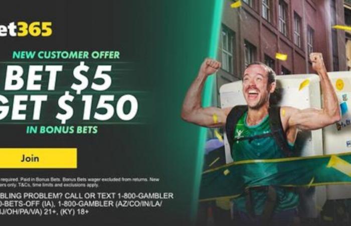 New bet365 promo: Bet $5, Get $150 in Bonus Bets for NFL Thanksgiving