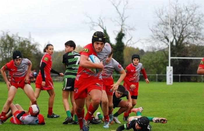 Longages. Rugby: the U14s at the Challenge de France