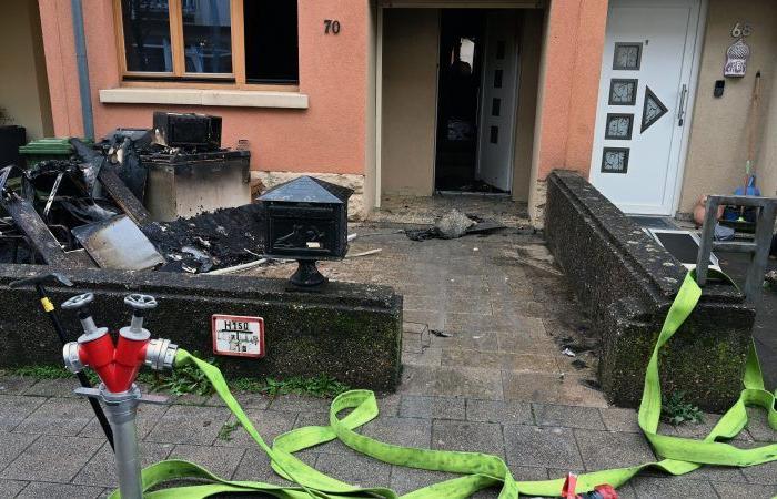 Fire in a house in Esch-sur-Alzette: a resident seriously injured