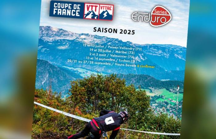 Calendar Coupe de France MTB & VTTAE Enduro Series 2025