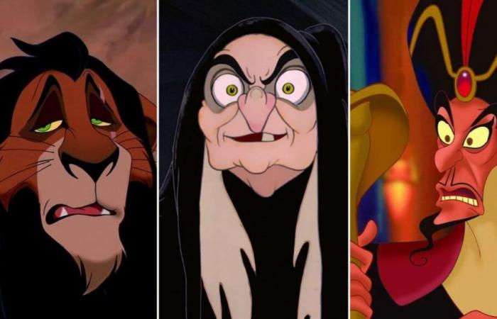 you grew up watching Disney if you find these 5 villains in 3 clues